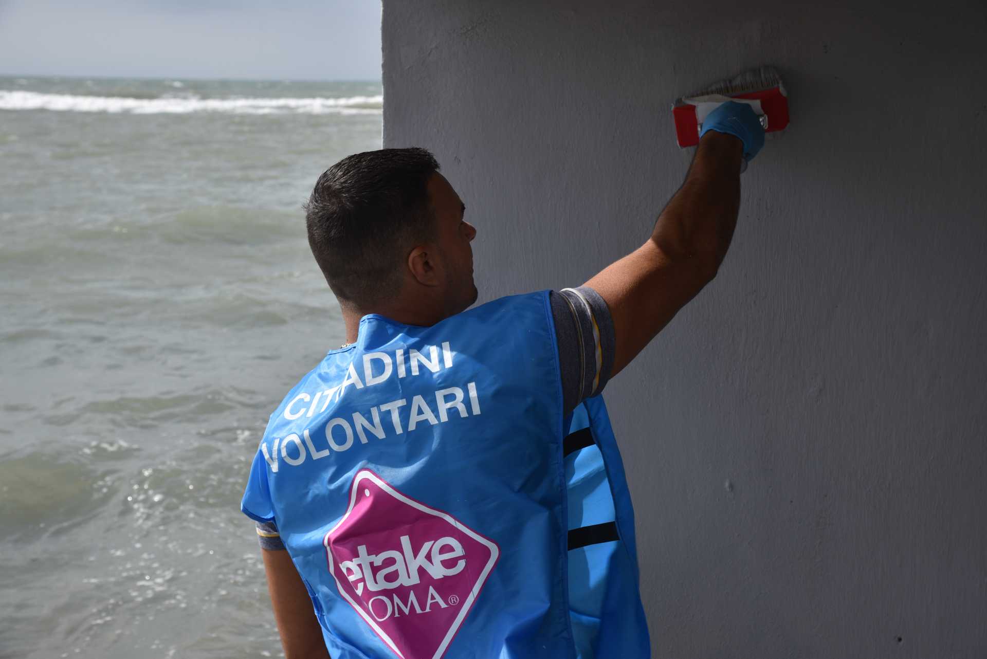 International Costal Cleanup day a Ostia